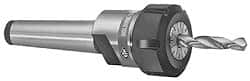 ETM 4501821 Collet Chuck: 0.041 to 0.632" Capacity, ER Collet, Taper Shank 