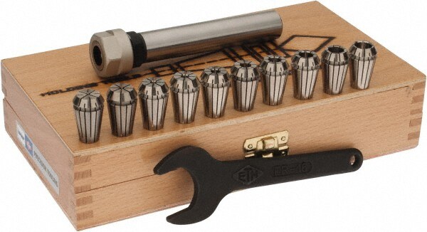 3/4 Inch Shank Diameter, Straight Shank, ER Collet Chuck Set