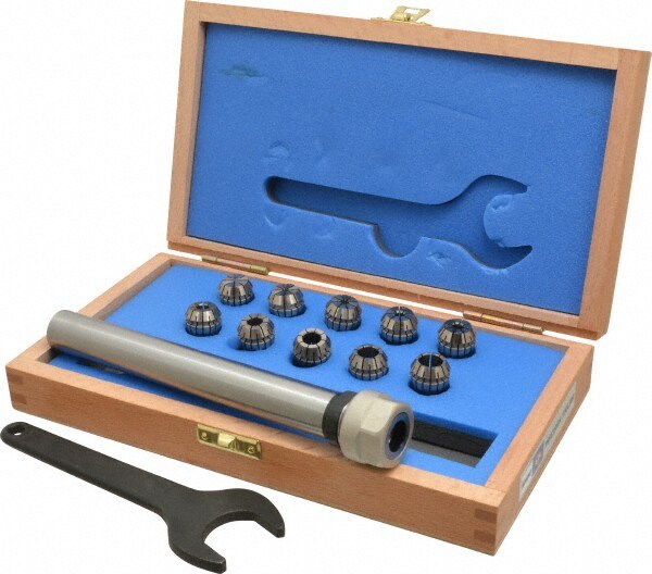 3/4 Inch Shank Diameter, Straight Shank, ER Collet Chuck Set