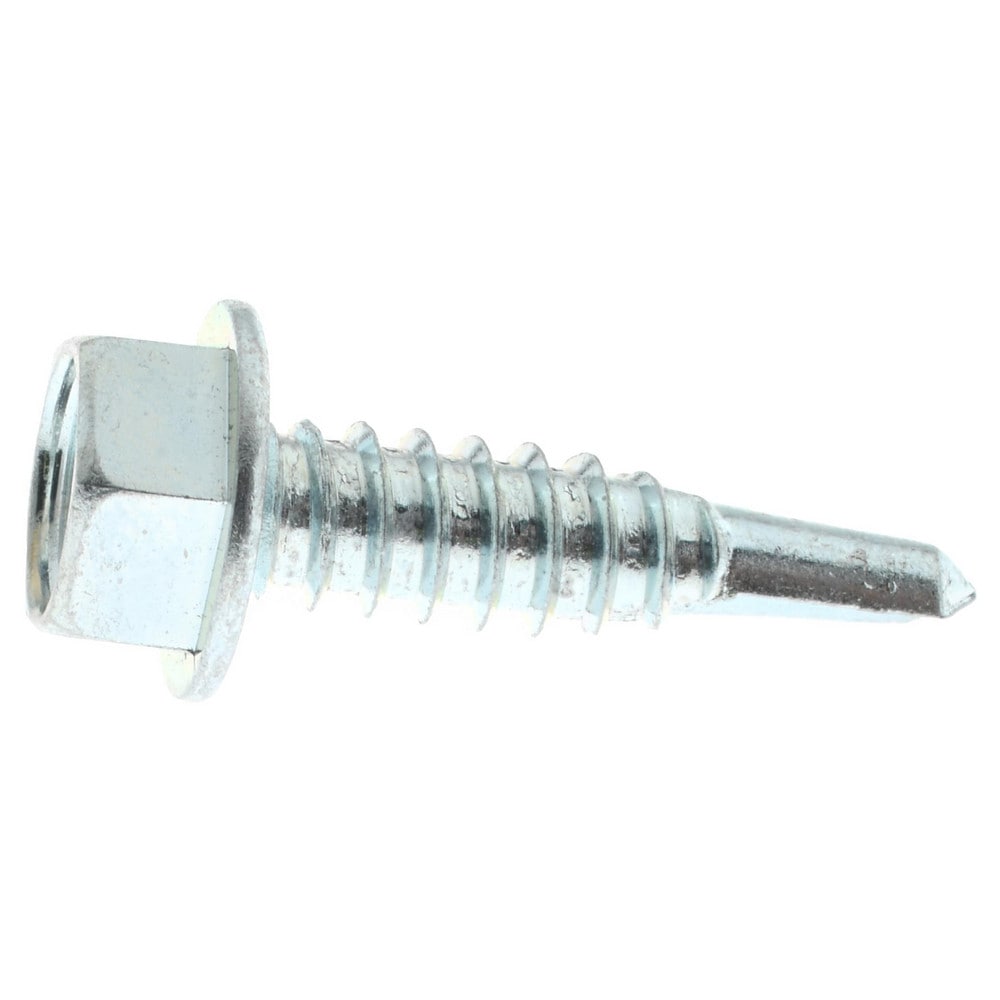 Value Collection - #14, Hex Washer Head, Hex Drive, 1″ Length