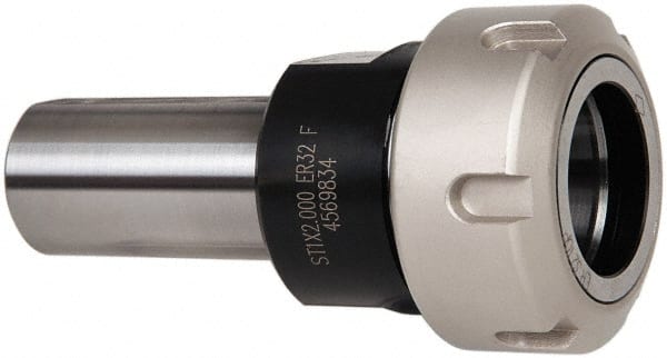 ETM 4509089 Collet Chuck: 0.08 to 0.789" Capacity, ER Collet, 1" Shank Dia, Straight Shank 