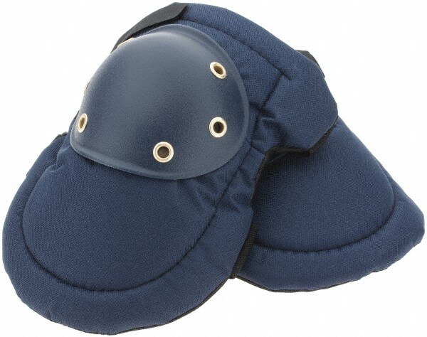 Knee Pad: 2 Strap, Polyester Cap, Hook & Loop Closure, Universal
