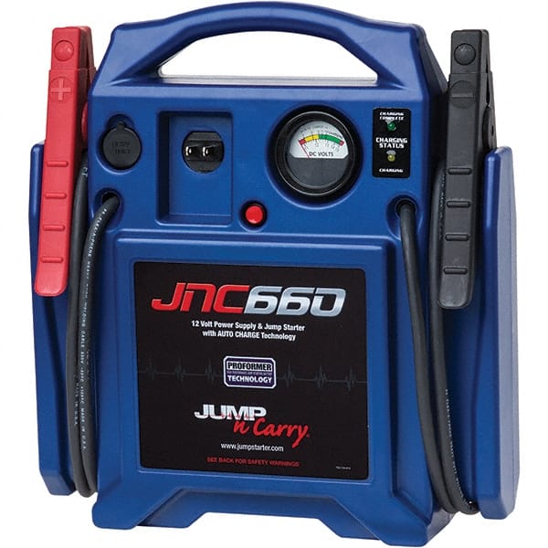 Jump-N-Carry JNC660 Automotive Battery Charger: 12VDC 