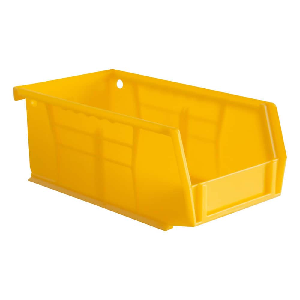 Plastic Hang & Stack Bin: Yellow