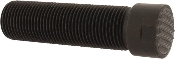 Fairlane AG-0750X2.5 Serrated Tooth, 3/4-16, 5/16" Internal Hex, 2-1/2" Shank Length, 2-1/2" Thread Length, Black Oxide Finish, Round Head, Adjustable Positioning Gripper 