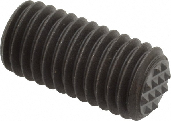 Fairlane PG-0510-EF Serrated Tooth, 1/2-13, 1/4" Internal Hex, 1" Thread Length, Black Oxide Finish, Fully Threaded, Adjustable Positioning Gripper 