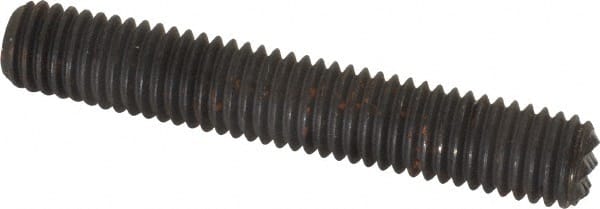 Fairlane PG-0510X3 Serrated Tooth, 1/2-13, 1/4" Internal Hex, 3" Thread Length, Black Oxide Finish, Fully Threaded, Adjustable Positioning Gripper 