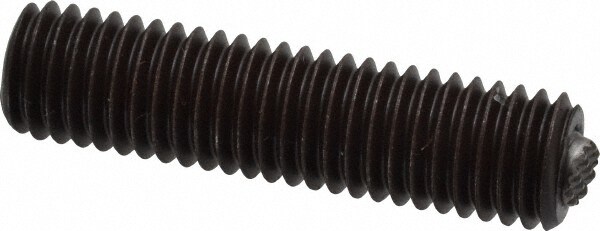 1/2-13, 2" Thread Length, 9/32" Ball Diam, Serrated Ball Pad Surface, Alloy Steel, Black Oxide, Threaded, Swivel Action Gripper Assemblies