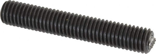 Fairlane TBU-0510X3-S 1/2-13, 3" Thread Length, 9/32" Ball Diam, Serrated Ball Pad Surface, Alloy Steel, Black Oxide, Threaded, Swivel Action Gripper Assemblies Image