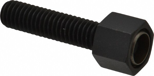 3/8-16, 1-1/2" Thread Length, 1/2" Ball Diam, Alloy Steel, Hex Head, Swivel Action Gripper Assemblies