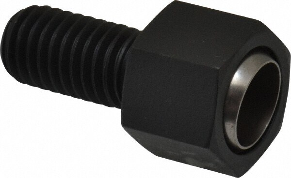 1/2-13, 1" Thread Length, 5/8" Ball Diam, Alloy Steel, Hex Head, Swivel Action Gripper Assemblies
