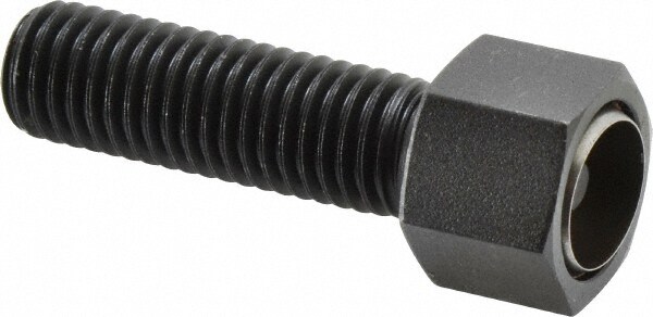 5/8-11, 2" Thread Length, 3/4" Ball Diam, Alloy Steel, Hex Head, Swivel Action Gripper Assemblies