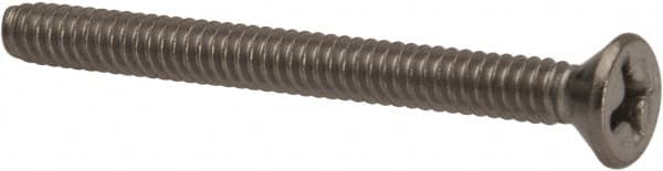 Value Collection W57354PS Machine Screw: #6-32 x 1-1/2", Flat Head, Phillips 