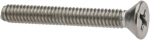 Value Collection W57450PS Machine Screw: #8-32 x 1-1/4", Flat Head, Phillips 