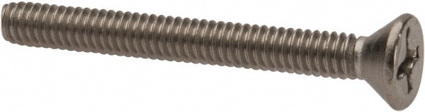 Value Collection W57456PS Machine Screw: #8-32 x 1-1/2", Flat Head, Phillips Image