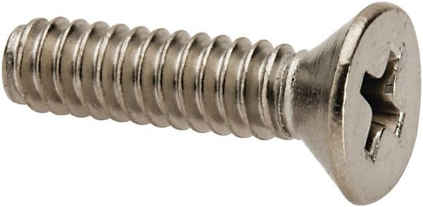 Value Collection W57528PS Machine Screw: #10-24 x 3/4", Flat Head, Phillips 