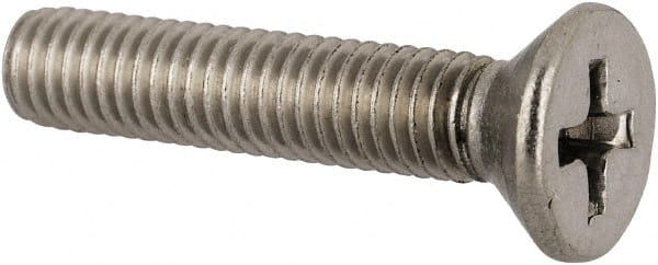 Value Collection W57642PS Machine Screw: #10-32 x 1", Flat Head, Phillips 