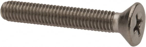 Value Collection W57648PS Machine Screw: #10-32 x 1-1/4", Flat Head, Phillips 
