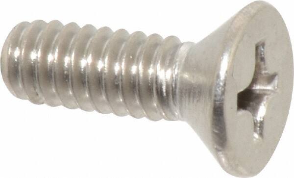 Value Collection W57768PS Machine Screw: 1/4-20 x 3/4", Flat Head, Phillips 