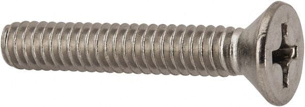 Value Collection W57792PS Machine Screw: 1/4-20 x 1-1/2", Flat Head, Phillips 