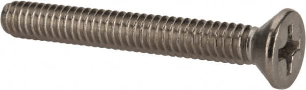 Value Collection W57804PS Machine Screw: 1/4-20 x 2", Flat Head, Phillips 