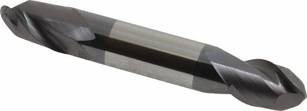 Accupro 12185303 Ball End Mill: 0.375" Dia, 0.5" LOC, 2 Flute, Solid Carbide 