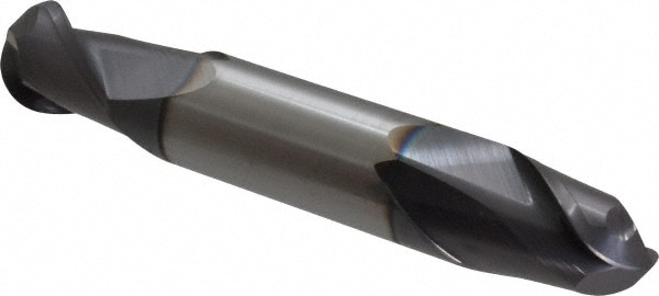 Accupro 12177741 Ball End Mill: 0.5" Dia, 0.625" LOC, 2 Flute, Solid Carbide 