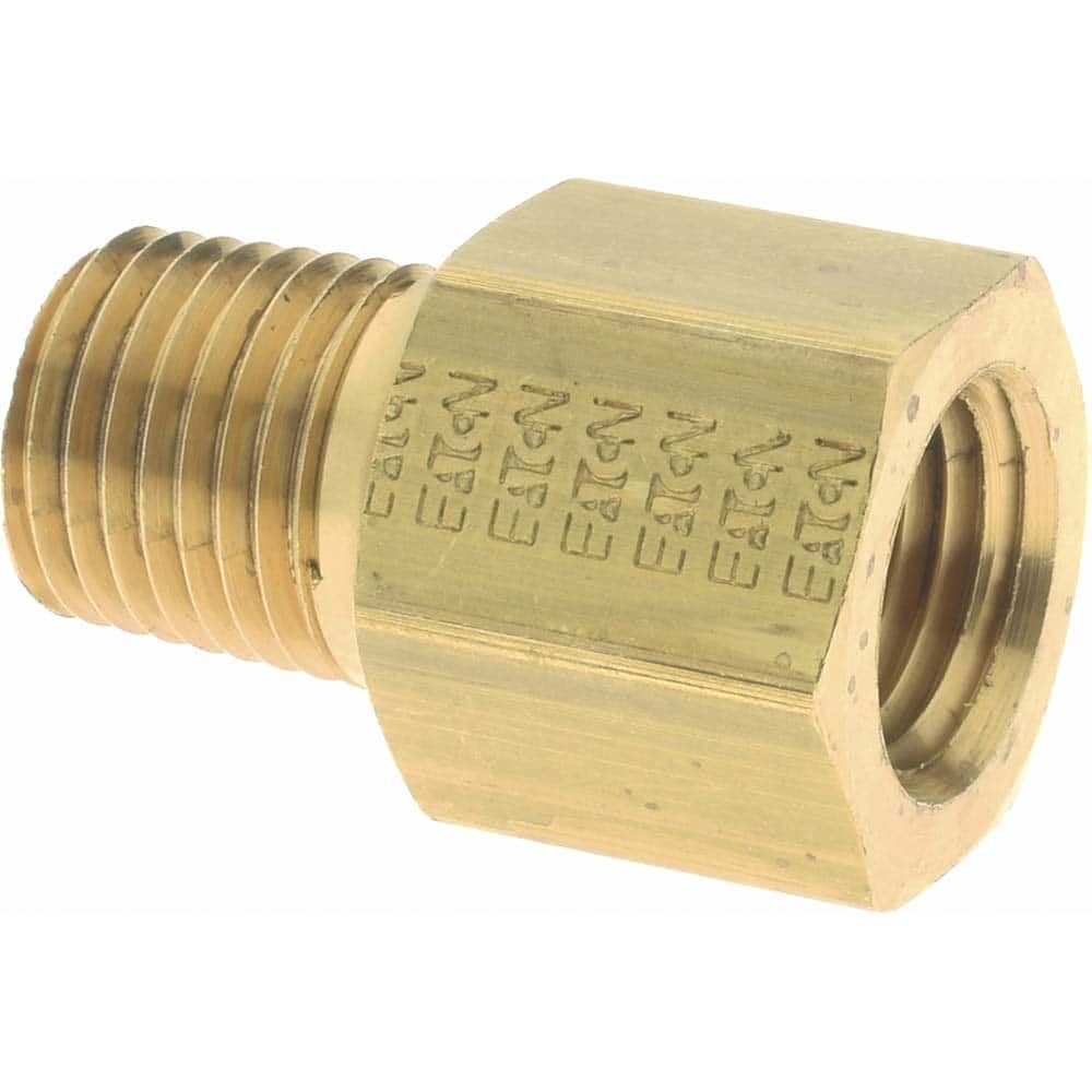 5 WEATHERHEAD 1/4" PIPE THREAD BRASS ELBOWS QUANITY IS MADE IN USA 