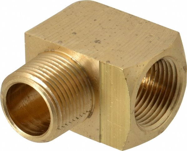 Eaton 3400X12 Industrial Pipe 90 ° Street Elbow: 3/4" Female Thread, 3/4" Male Thread, MNPTF x FNPTF Image