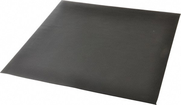 Sheet: Buna-N Rubber, 12" Wide, 12" Long, Black