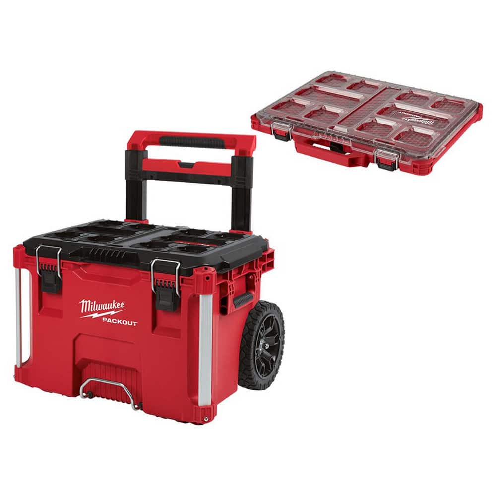 Milwaukee Tool - Metal, Plastic & Rubber Tool Roller Cabinet: 0 Drawers