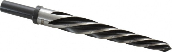 Alvord Polk 758 Construction Reamer: 11/16" Dia, 1/2" Shank Dia, 5-5/16" Flute Length, High Speed Steel Image