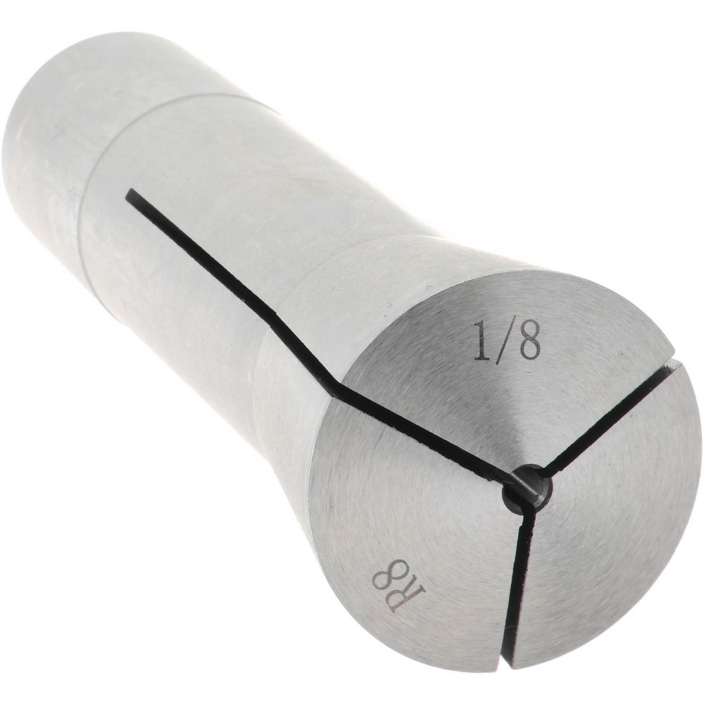 Value Collection - R8 Collet: 1/8″, 0.0007″ TIR, Round, 7/16-20