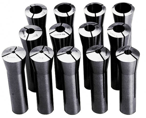 R8 Collet Set 0 1//8 to 3//4 Inch Capacity Value Collection 11 Piece