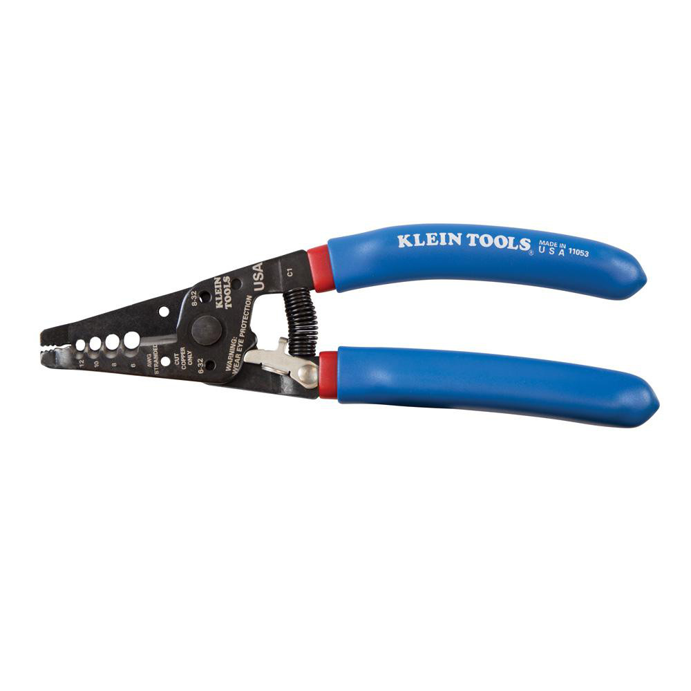 Wire Stripper: 12 AWG Stranded, 6 AWG Stranded Max Capacity