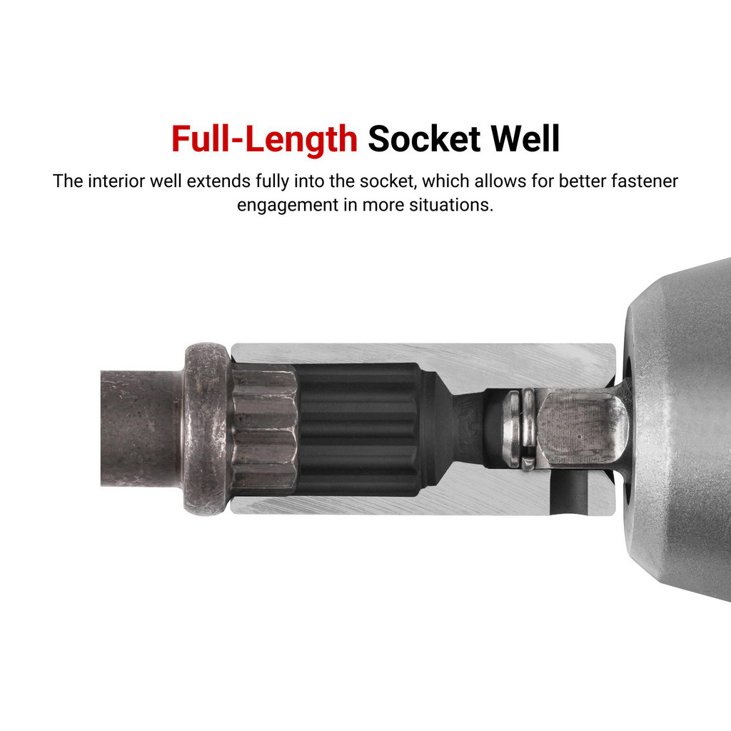 Tekton - Impact Socket: 1/2