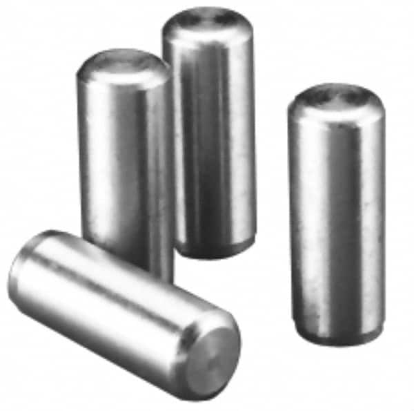 Dowel Pin 1//8 x 1//4 Alloy Steel 100 Pack