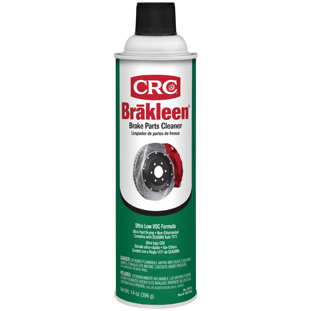 Brakleen Brake Parts Cleaner Low VOC SCAQMD, 14oz - Non-Chlorinated, Flammable