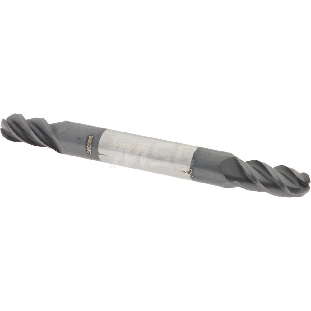 Accupro 12185363 Ball End Mill: 0.2188" Dia, 0.4375" LOC, 4 Flute, Solid Carbide Image