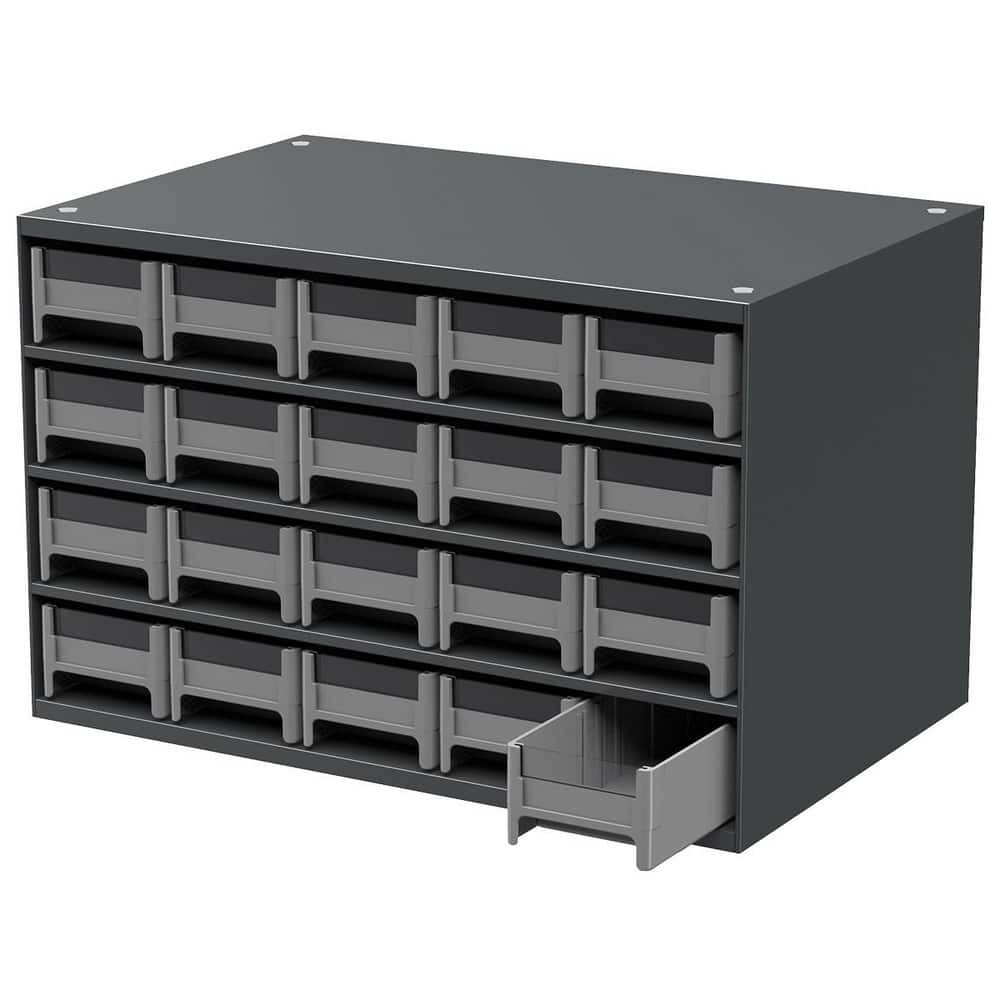 Akro-Mils - 20 Drawer, Small Parts Modular Steel Frame Storage Cabinet