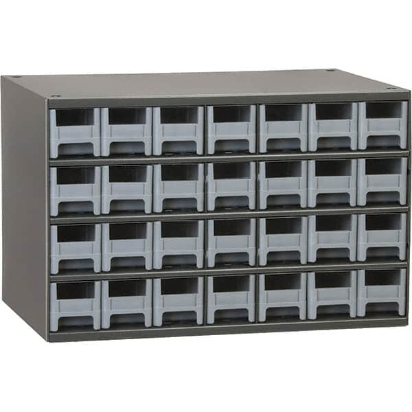 Akro Mils 28 Drawer Small Parts Modular Steel Frame Storage