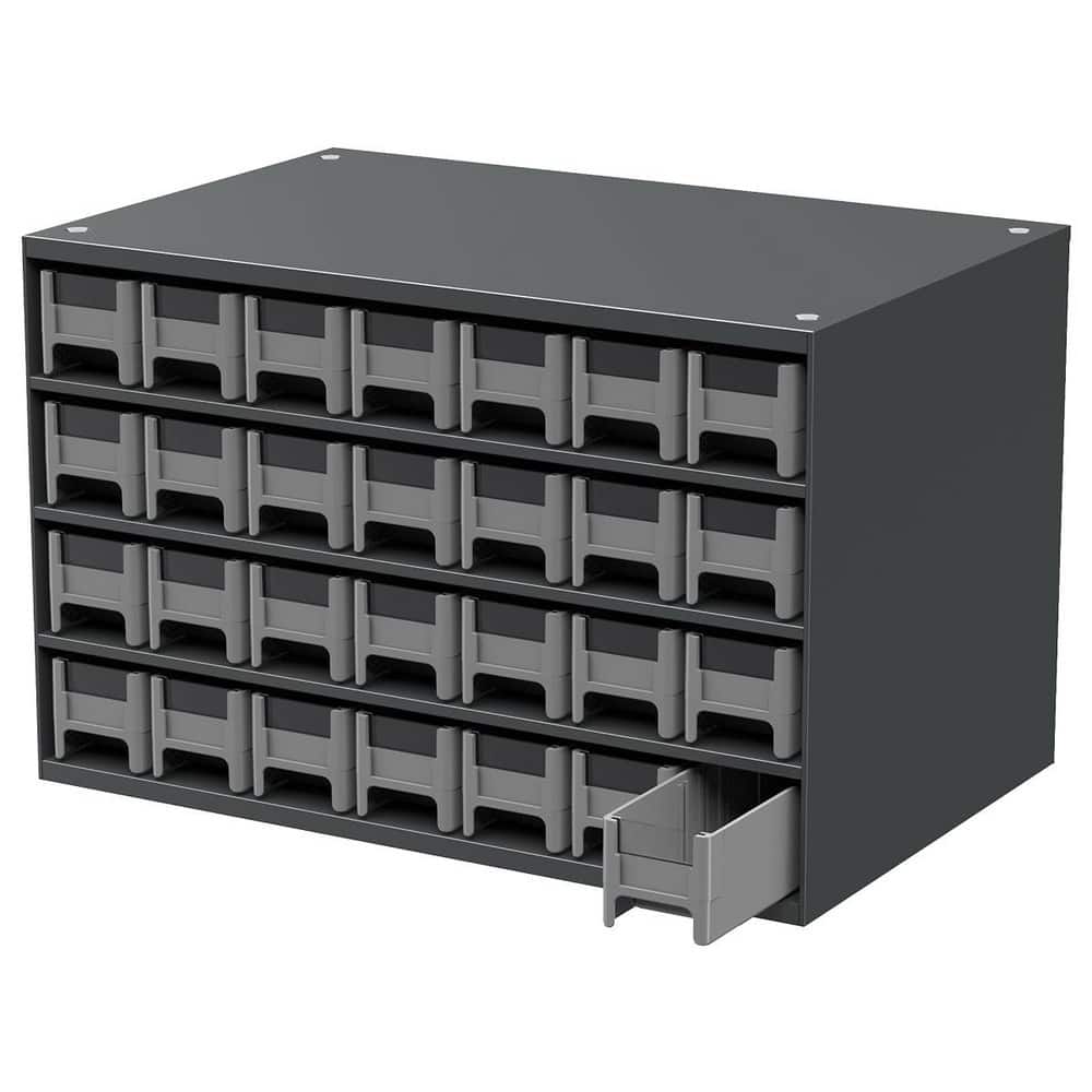 Akro-Mils - 28 Drawer, Small Parts Modular Steel Frame Storage Cabinet -  09782475 - MSC Industrial Supply