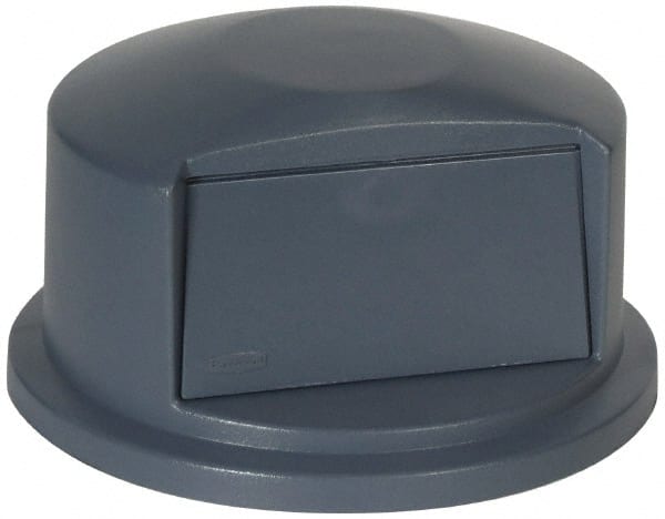Dome Lid: Round, For 32 gal Trash Can