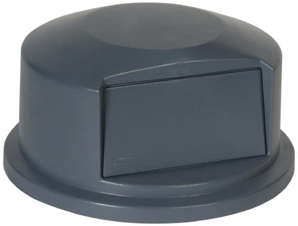 Dome Lid: Round, For 44 gal Trash Can