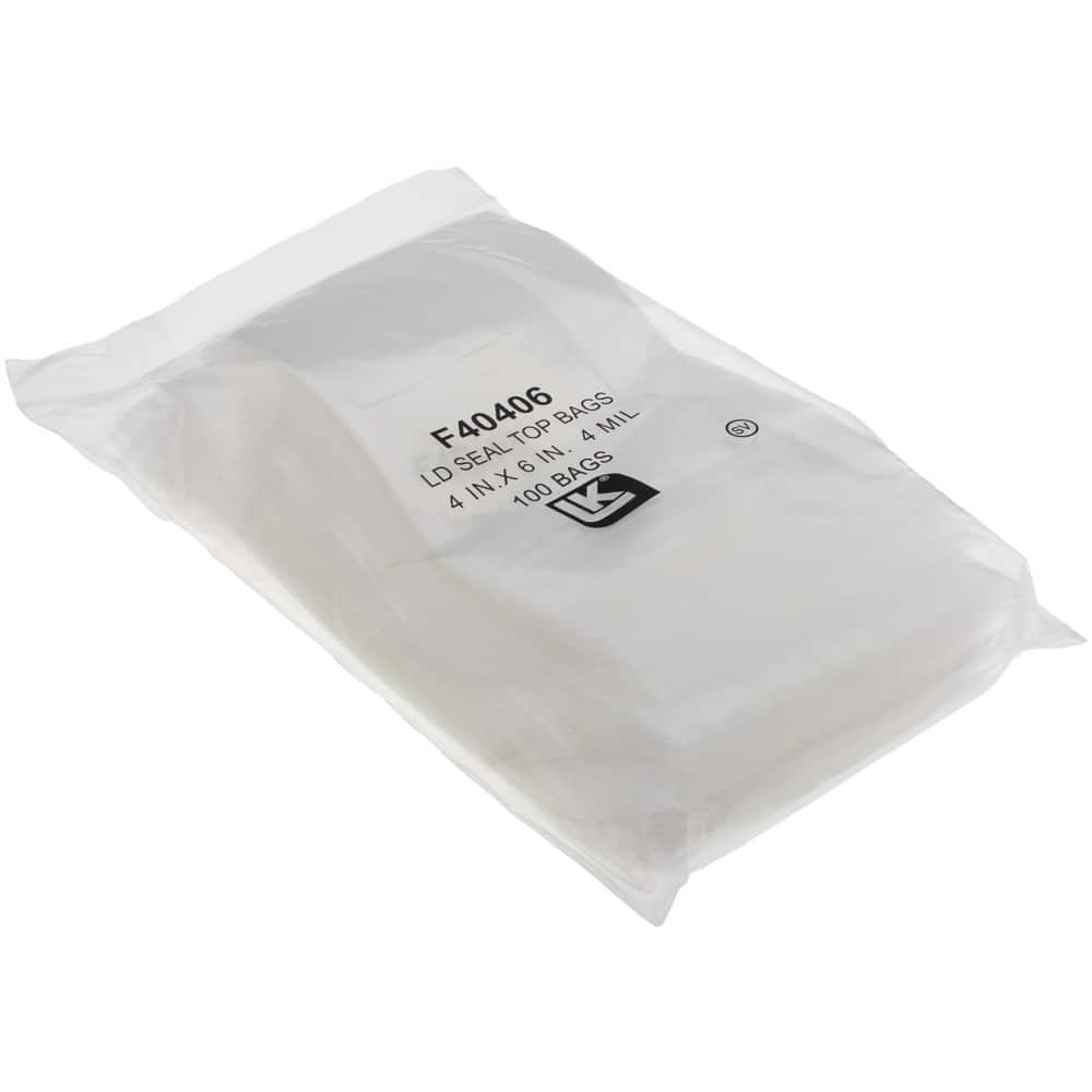 20×20 White Plastic Bags (500 pcs.) | A&B Store Fixtures
