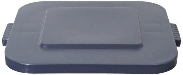 Rubbermaid FG352700GRAY Trash Can & Recycling Container Lid: Square, For 28 gal Trash Can 