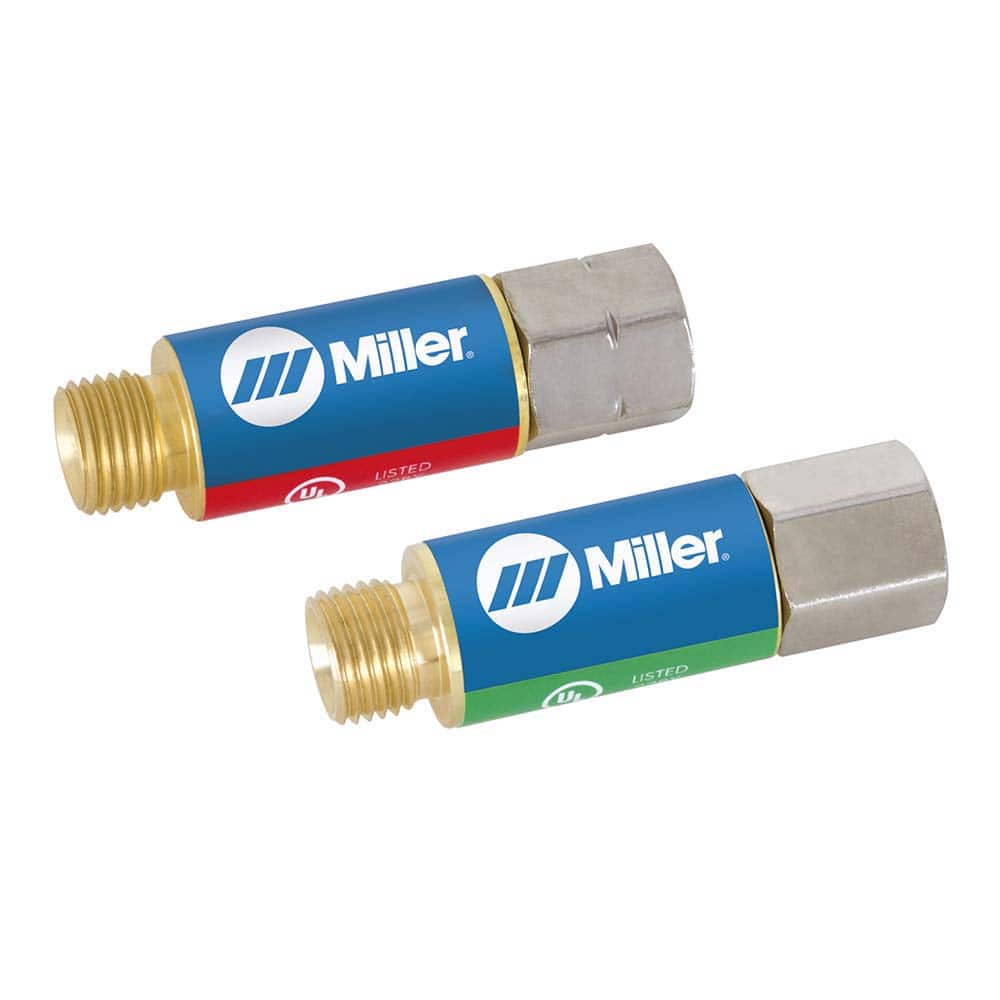 Miller/Smith H753 Flashback Arrestor Oxy/Fuel Pair 