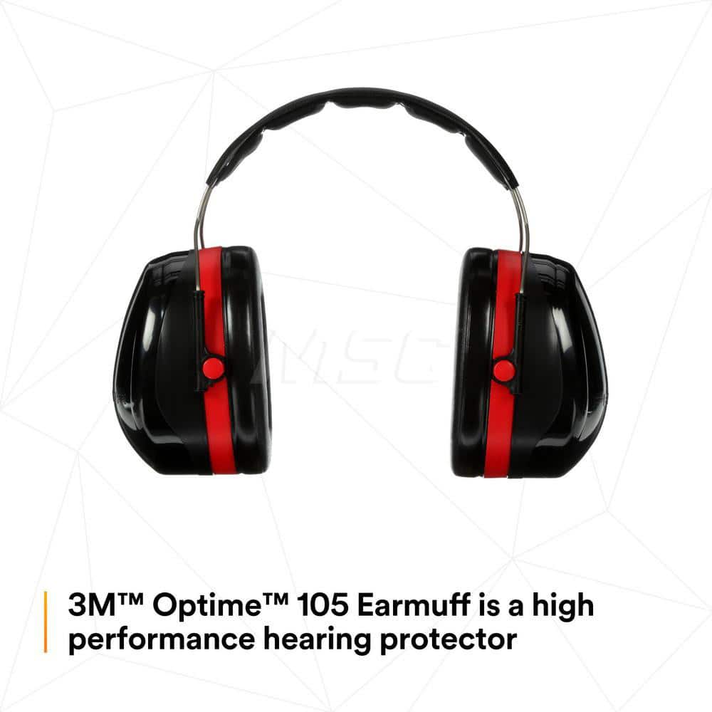 3M Earmuffs: Listen-Only, 30 dB NRR Behind the Neck, 30 dB NRR Under the  Chin 09798331 MSC Industrial Supply