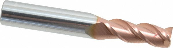 12182005 Square End Mill: 21/64" Dia, 7/8" LOC, 3 Flutes, Solid Carbide  