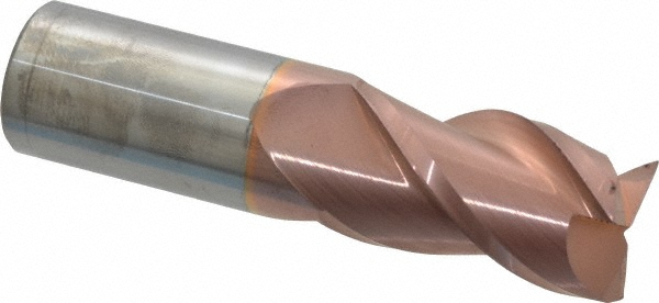 Accupro 12181869 Square End Mill: 1 Dia, 1-3/4 LOC, 1 Shank Dia, 4 OAL, 3 Flutes, Solid Carbide Image